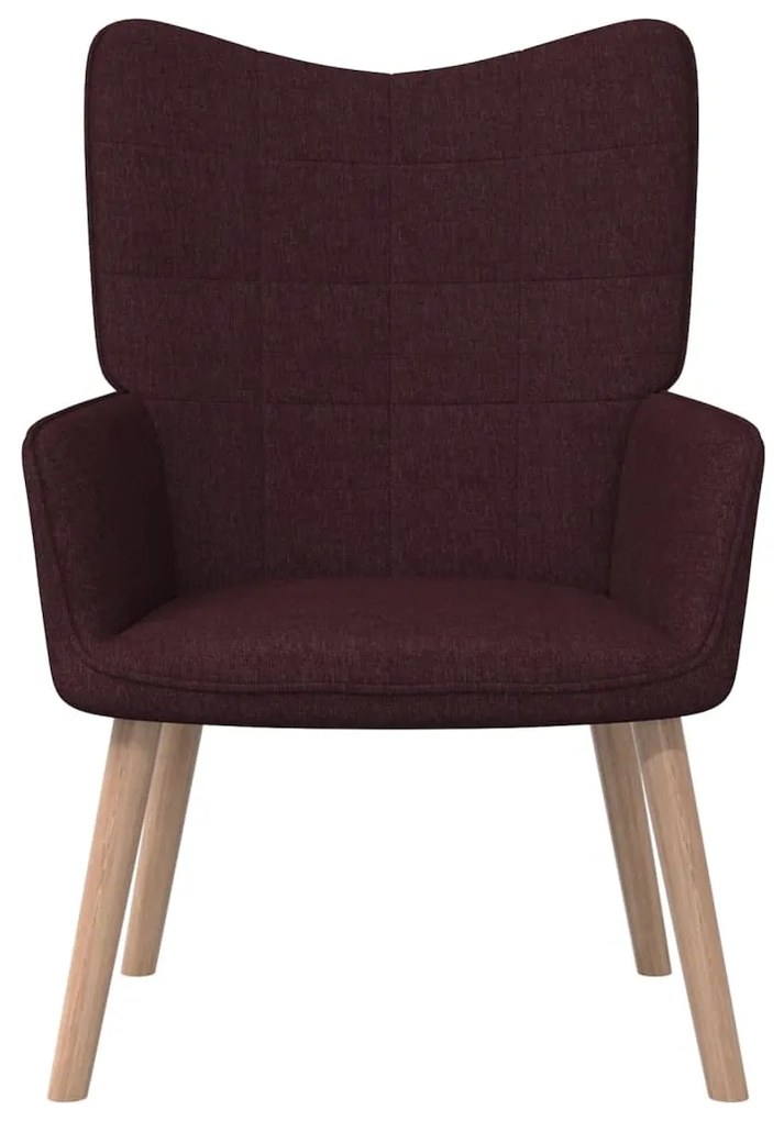 327929 vidaXL Scaun de relaxare, violet, material textil