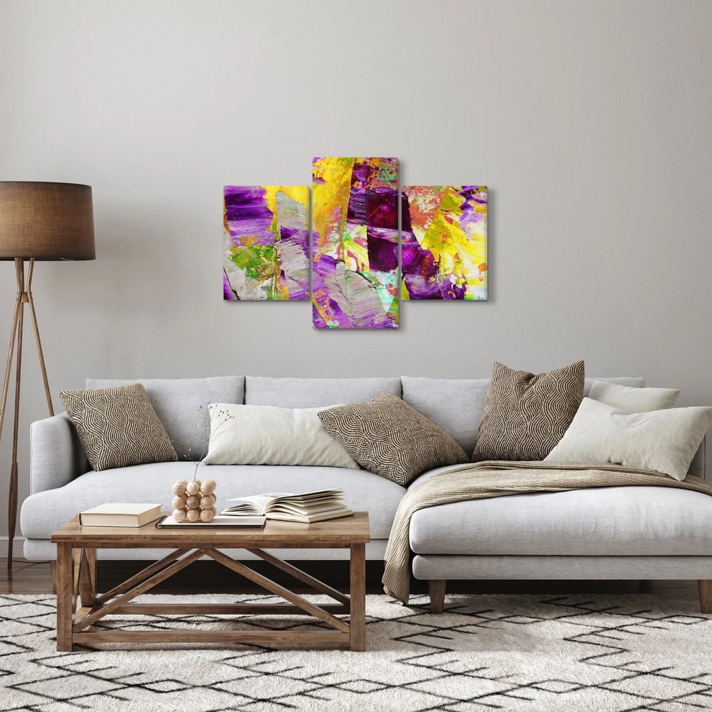 Tablou cu abstracție - pictura (90x60 cm)