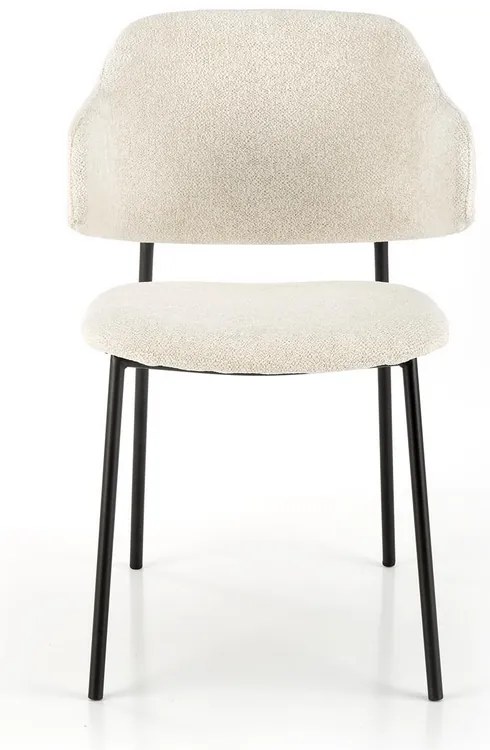 Scaun de bucaterie Lutero, crem