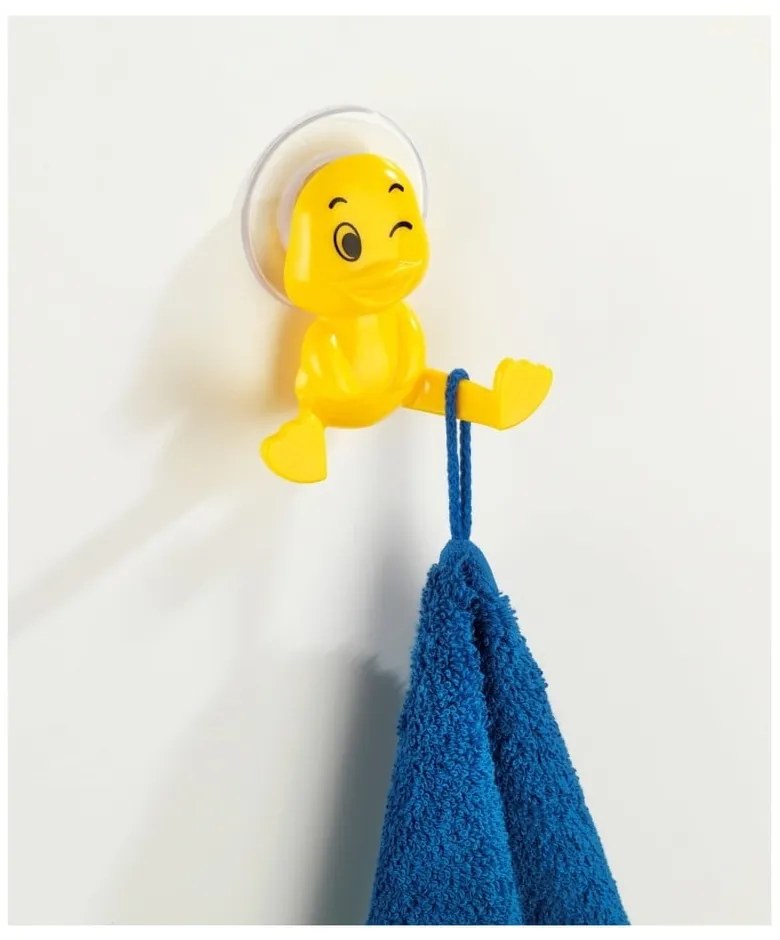 Cârlig de perete Wenko Duck, galben