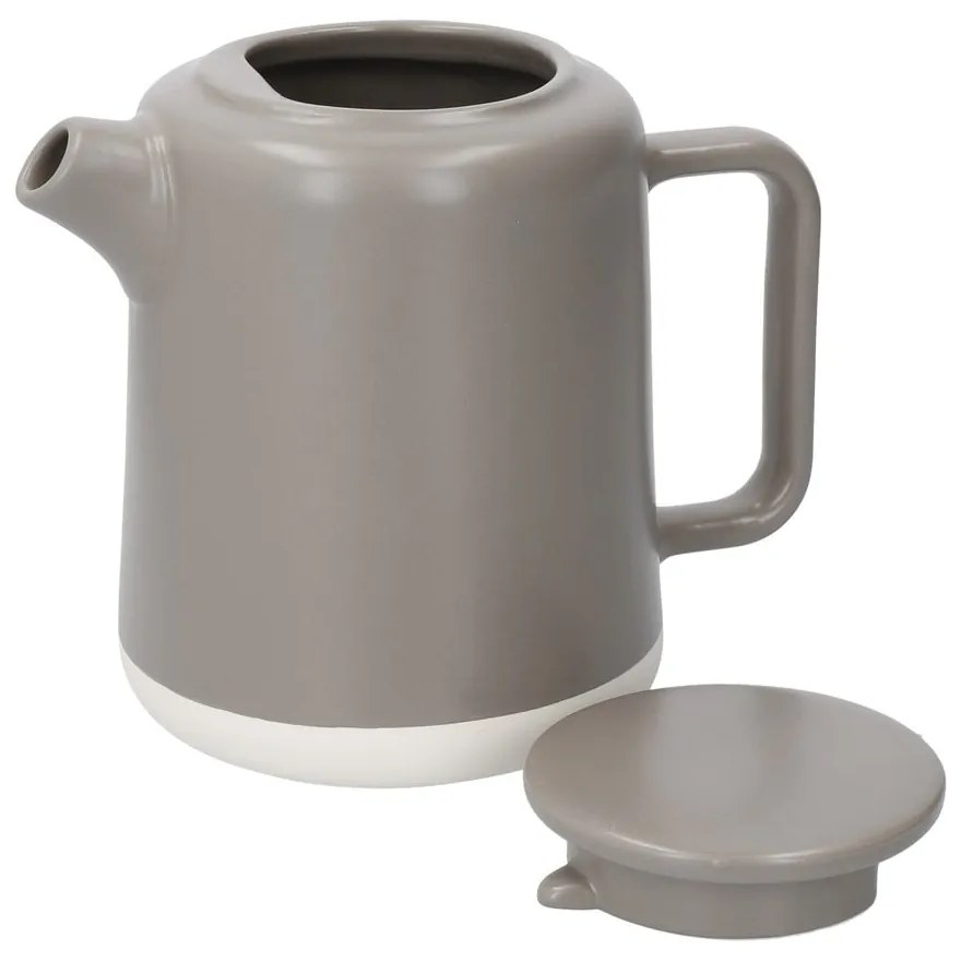 Set de ceainic și filtru de cafea din ceramică maro de 0,8 l La Cafetiere Seville - Kitchen Craft