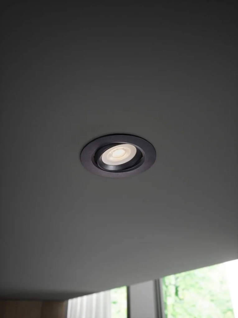 Spot LED dimabil incastrabil Roar negru