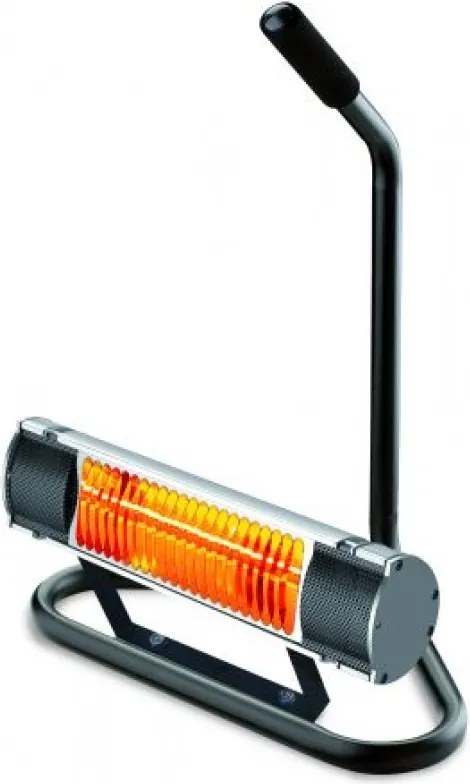 RESIGILATA Lampa incalzire infrarosu halogen Soleado Reglette 2500W - Argintiu - IP65