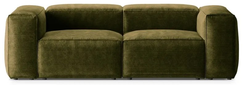 Canapea 2 locuri Bergamo velur reiat L224 cm