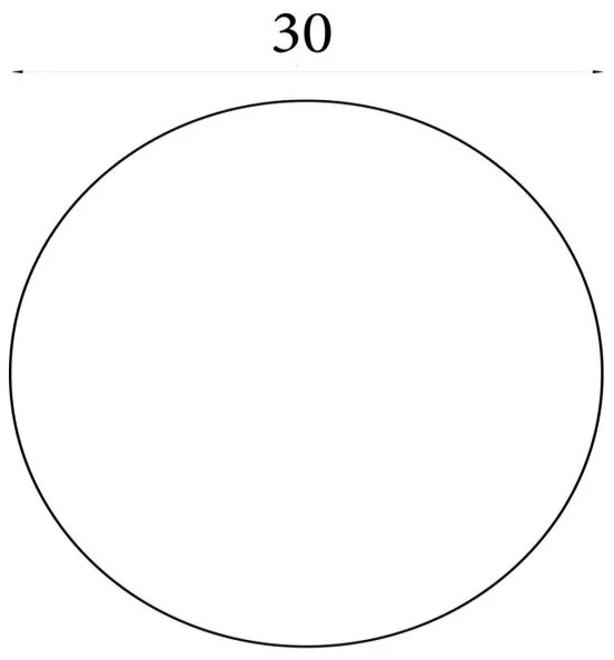 Searchlight 83829-30WH - Plafonieră LED CLOUDS, 16W, 230V, diam. 30 cm