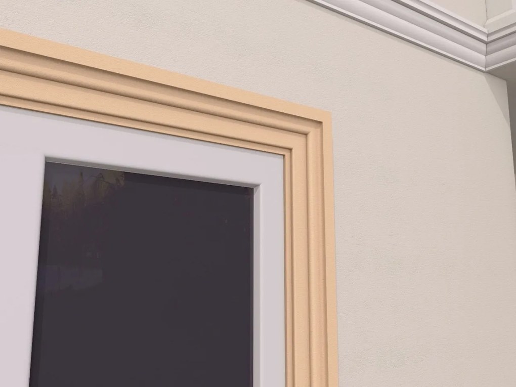 Ancadrament fereastra exterior FP115 dimensiuni 120x50x2000mm