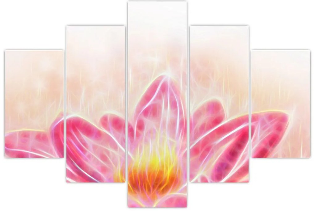 Tablou - Floare de lotus (150x105 cm)