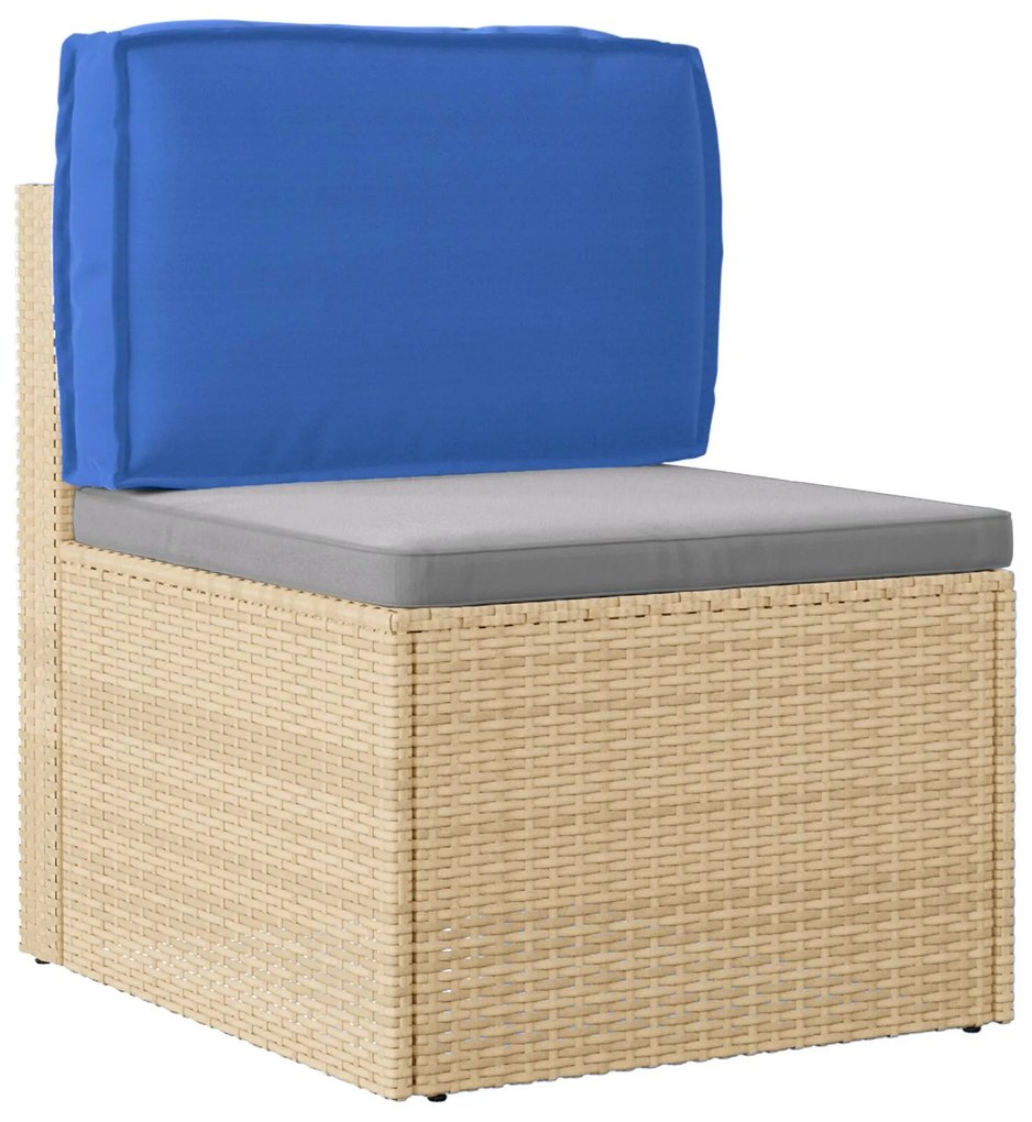 vidaXL Pernă pentru spătar din paleți Albastru regal 60 x 40 x 12 cm