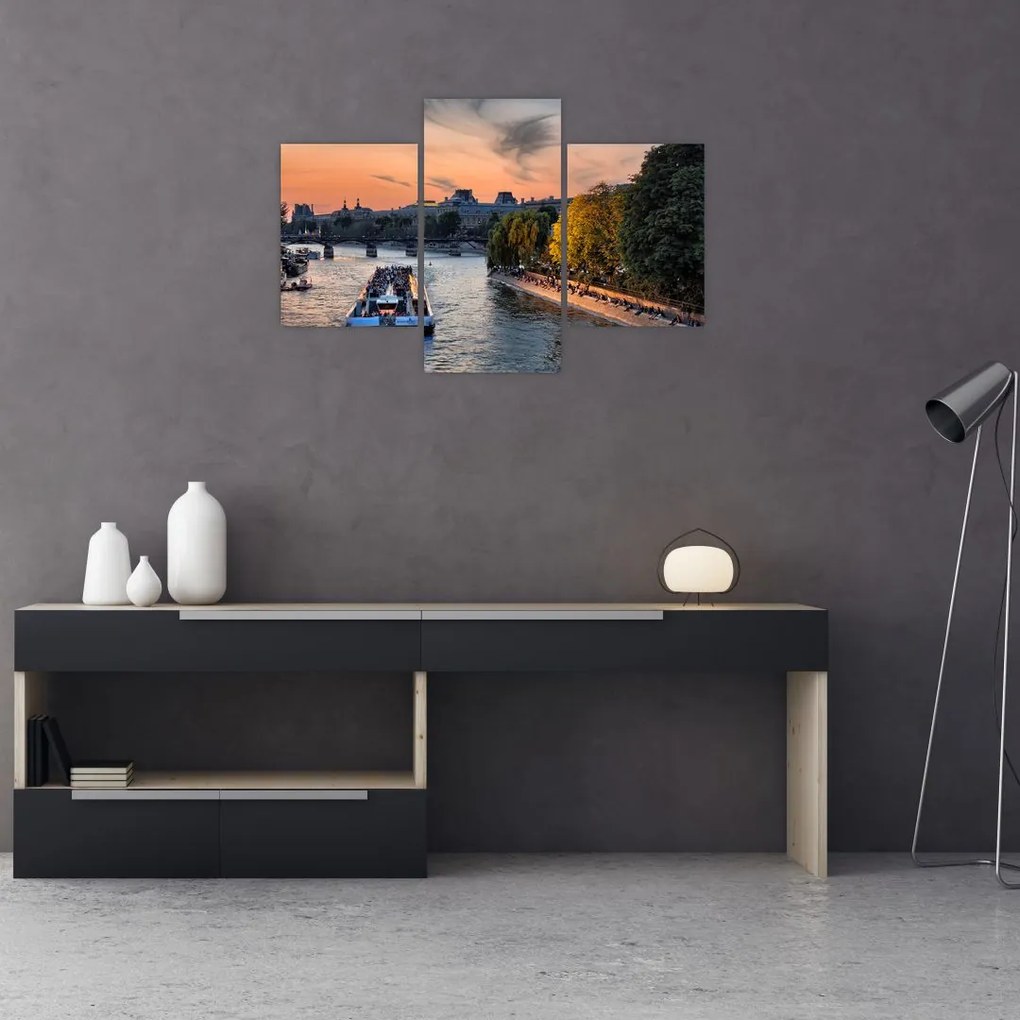 Tablou - gondole italiene (90x60 cm)