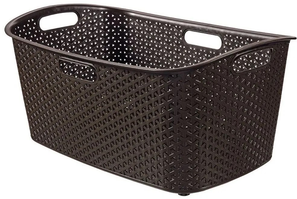 Coș pentru rufe MY STYLE 47 l,  maro, CURVER
