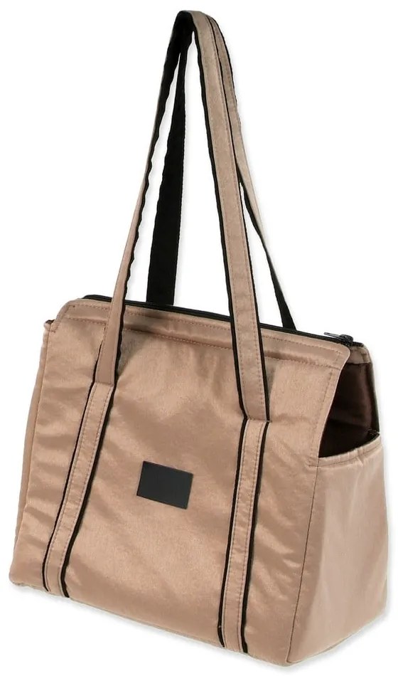 Geantă de transport aurie pentru câini Dog Fantasy Platinum – Plaček Pet Products