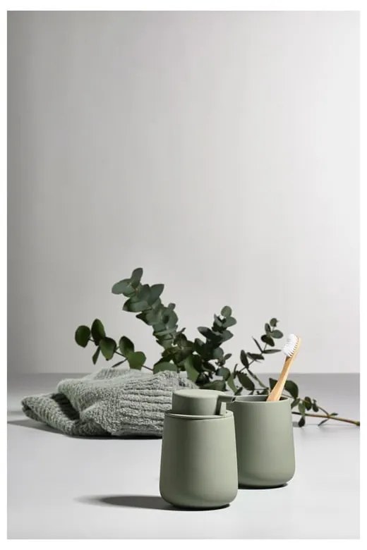 Dozator de săpun din gresie Zone Nova One, verde