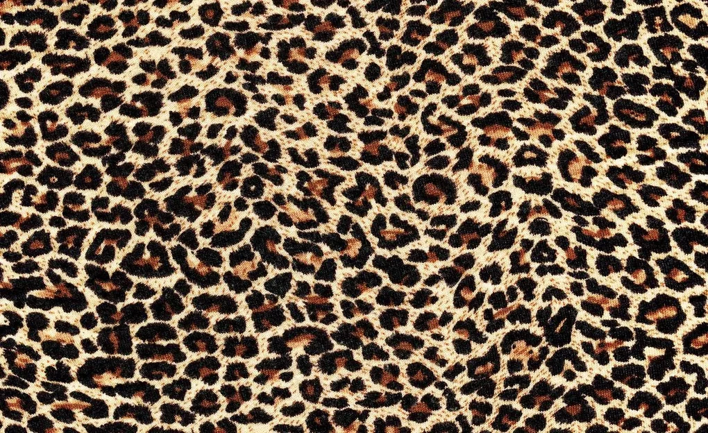 Fototapet - Fibre de păr de leopard (152,5x104 cm), în 8 de alte dimensiuni noi