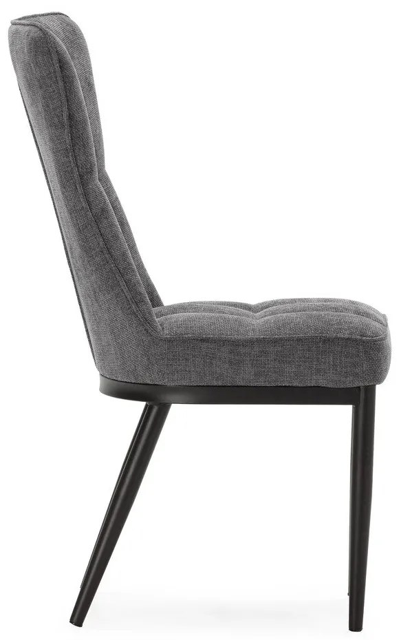 Scaune de dining gri 2 buc. Damon – Marckeric