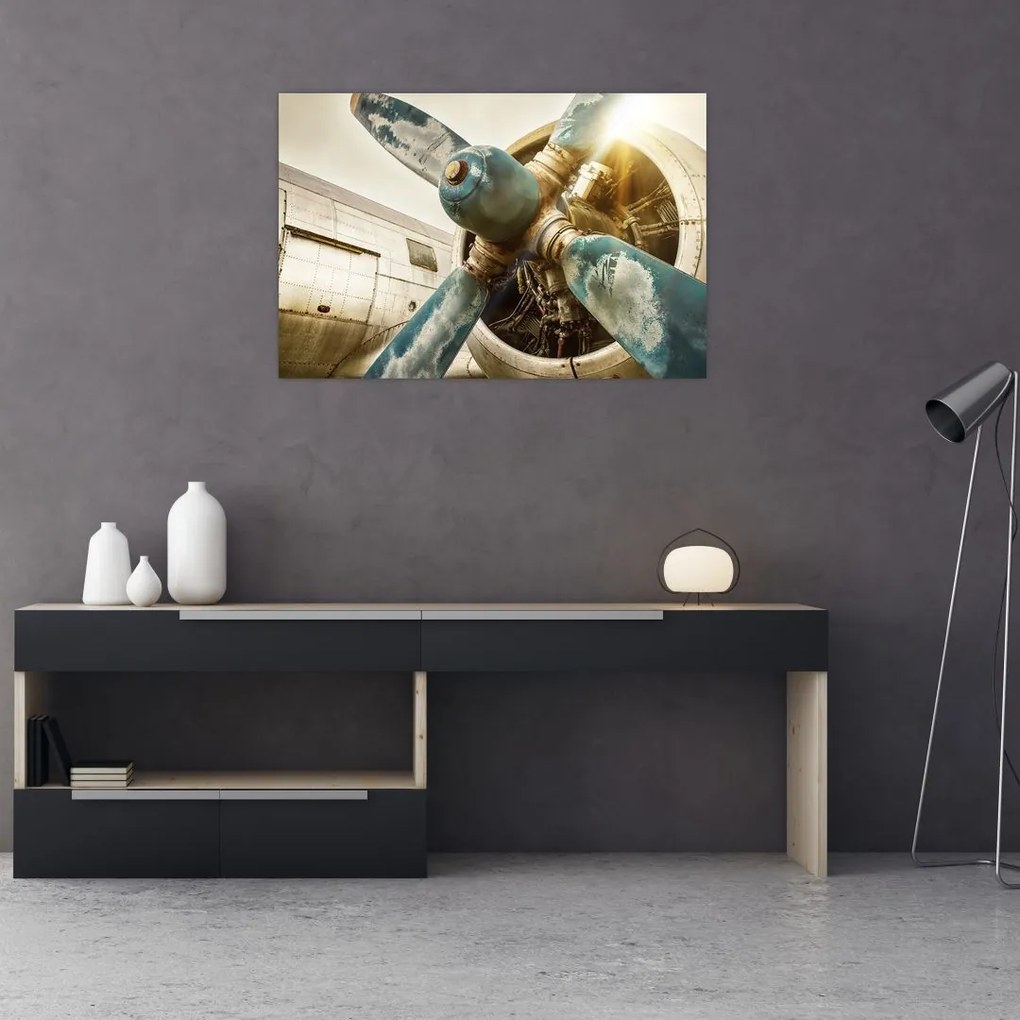 Tablou - Elice de avion vechi (90x60 cm)