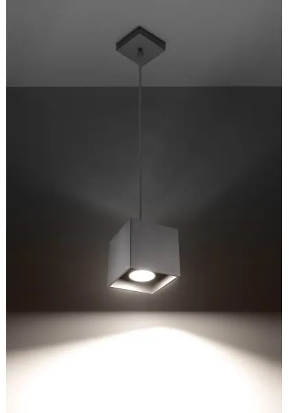 Lustră pe cablu QUAD 1 1xGU10/40W/230V gri