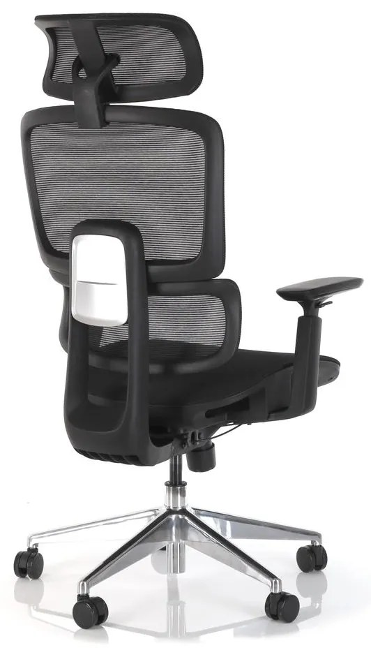 Scaun de birou Lustro, negru