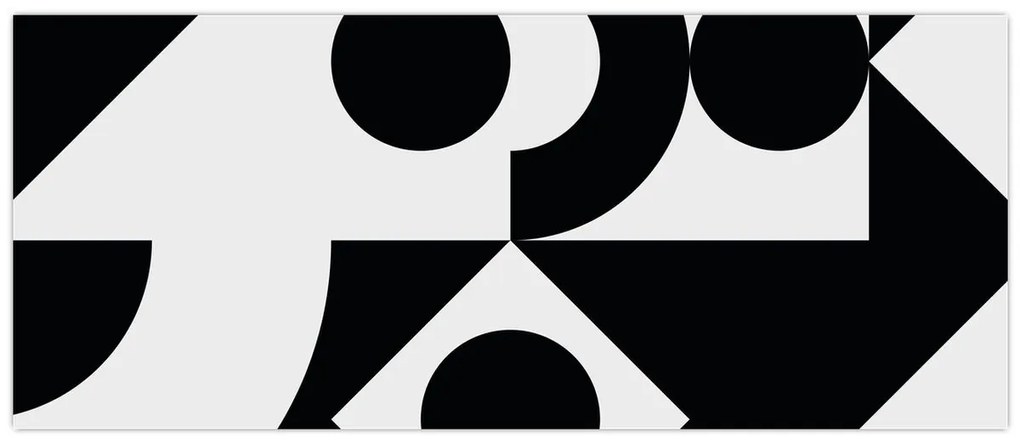 Tablou - Abstracție geometrică N⁰1 (120x50 cm)