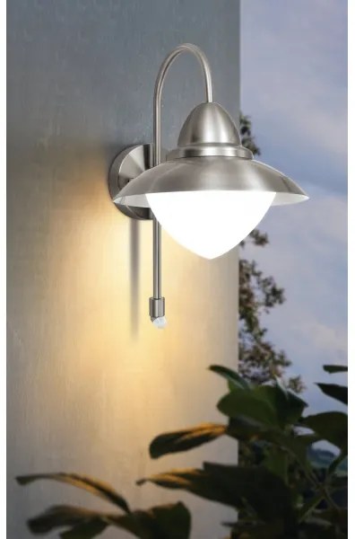 EGLO 87105 - Corp de iluminat perete exterior cu senzor SIDNEY 1xE27/60W