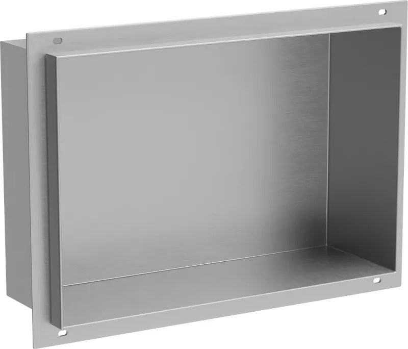 Mexen X-Wall-NR raft încastrat fără flanșă 30 x 20 cm, inox - 1911302010