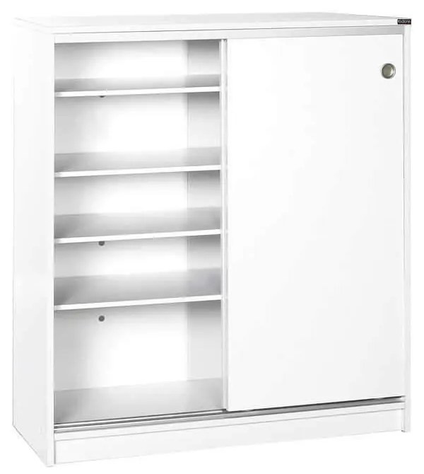 Comoda Multifunctionala Adore Diamond, 2 usi glisante, 5 rafturi,  91 x 105 x 37 cm