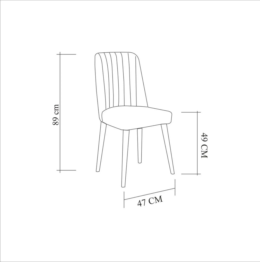 Scaun Vlasta (Nuc + Antracit). 1072189