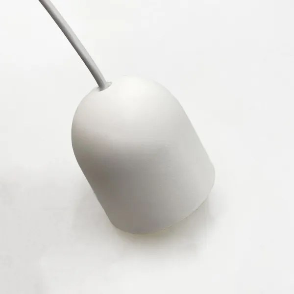 Lustră suspendată pe cablu SIRJA PLISADO 1xE27/15W/230V Ø 35 cm crem
