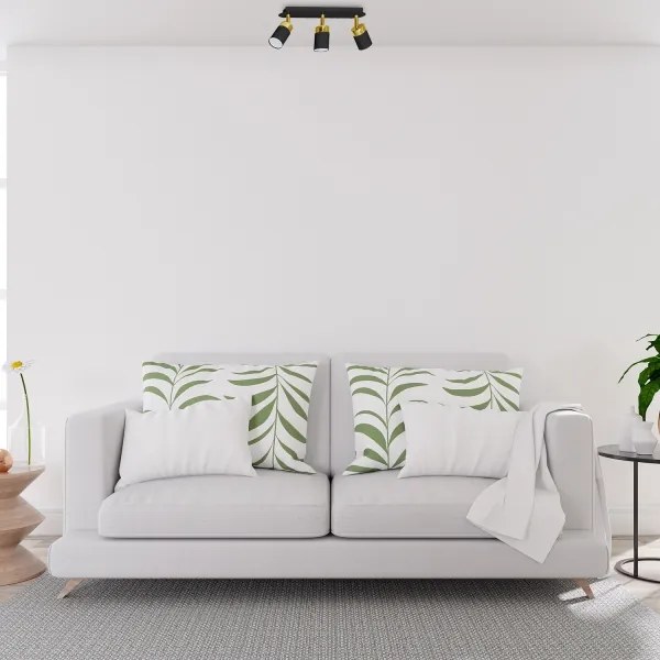 Corp de iluminat spot JOKER 3xGU10/25W/230V negru/auriu