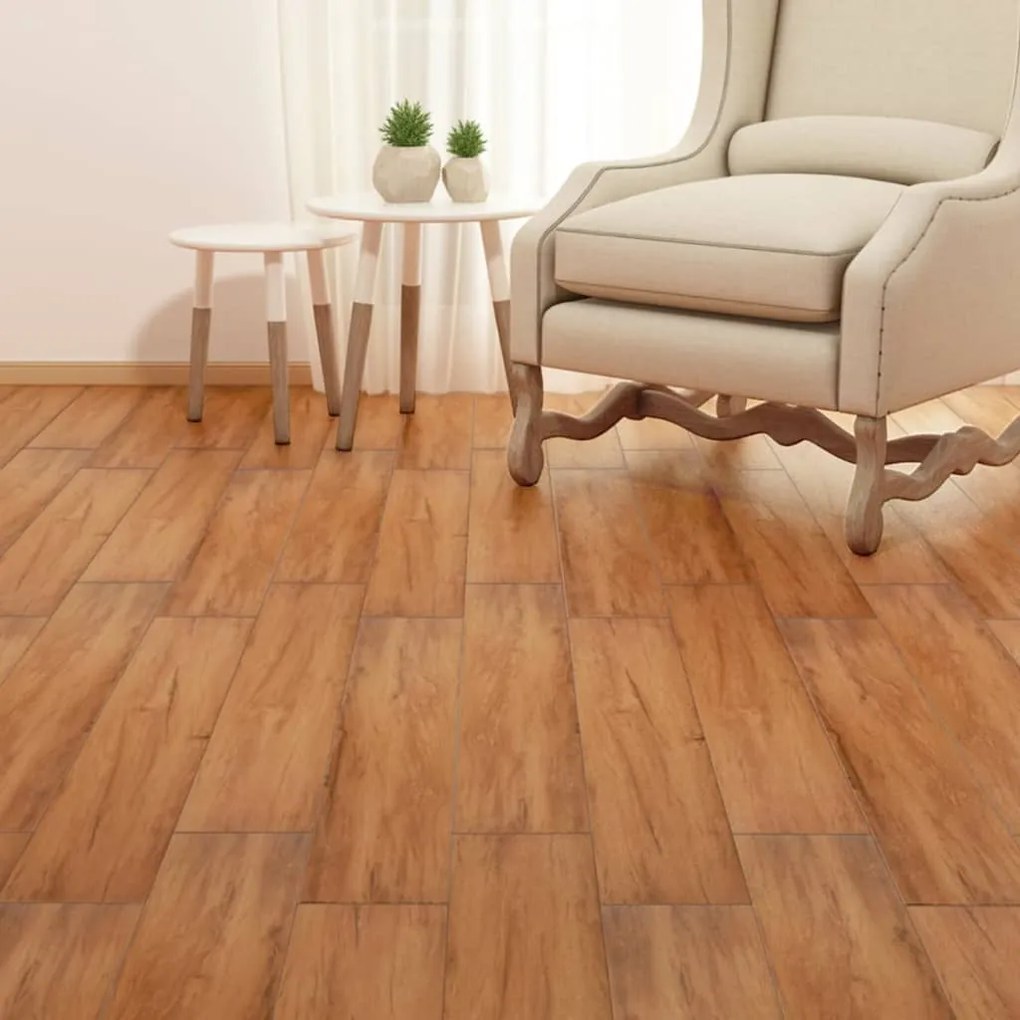 Placi de pardoseala autoadezive, ulm natural, 2,51 m², 2 mm PVC