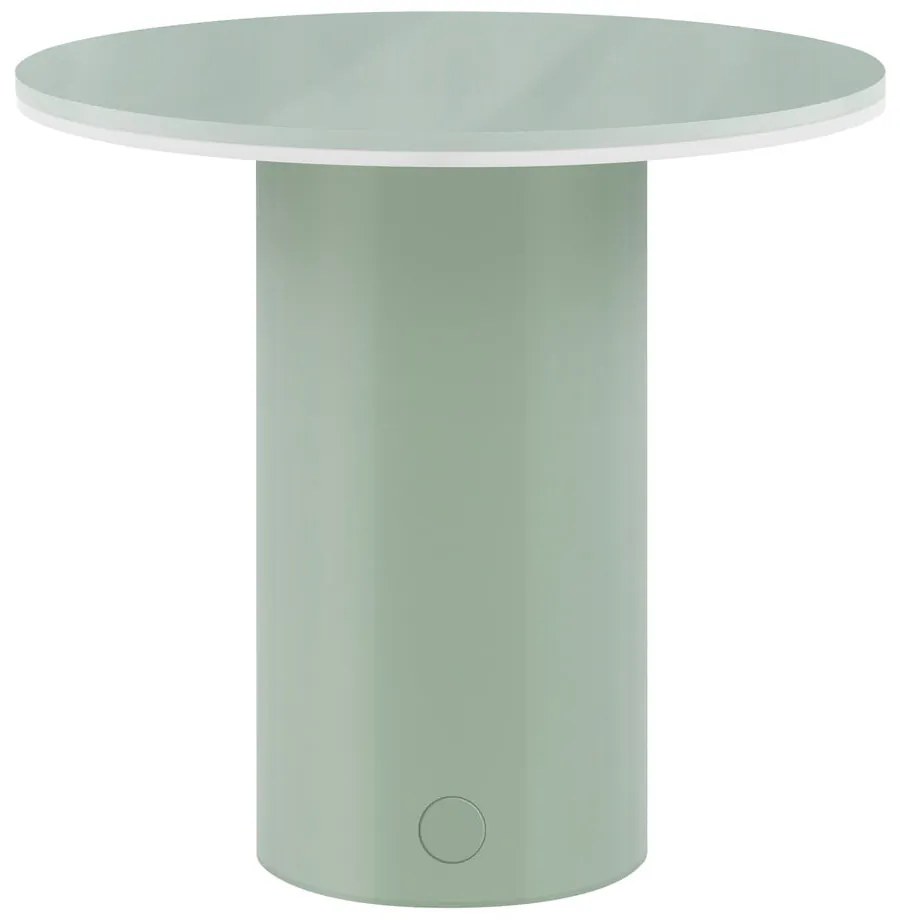 Veioză verde-mentă LED cu intensitate reglabilă (înălțime 18 cm) Fungo – Remember