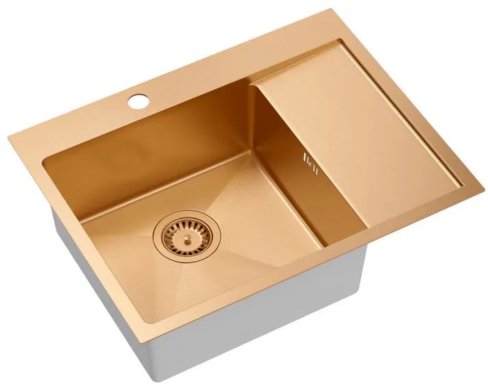 Chiuveta inox RUSSEL 116 cupru