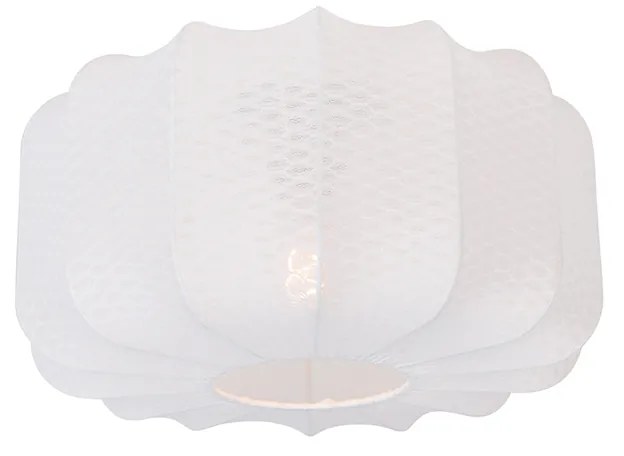 Plafonieră Japandi albă 40cm - Madleine