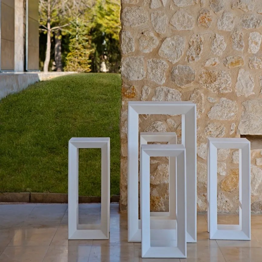 Scaun de bar exterior / interior design modern premium FRAME BAR STOOL 54076 Vondom