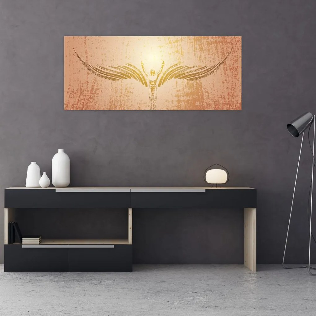 Tablou - Abstracția angelică (120x50 cm)