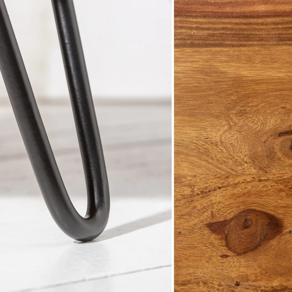 Masuta design deosebit Organic Living 60cm Sheesham A-39752 VC