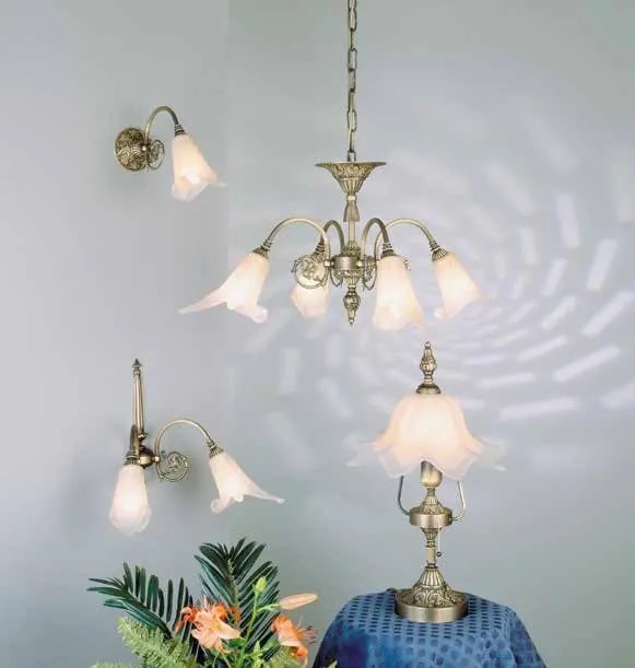 Candelabru stil mediteranean clasic de lux Tosca 2L