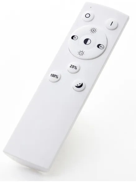 Brilliant - Plafonieră LED dimabilă AYDIN LED/34W/230V, neagră + telecomandă