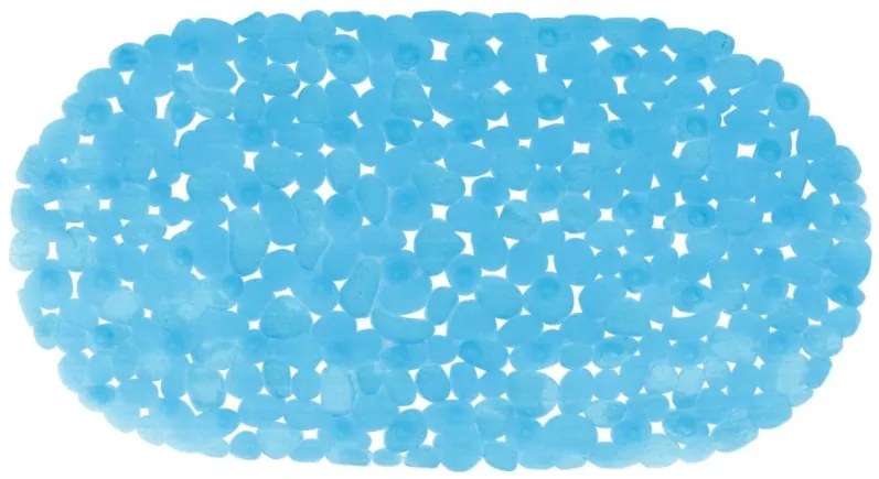 Spirella Suport antiderapant pentru cadă GALETS,albastru deschis, 99 x 39 cm