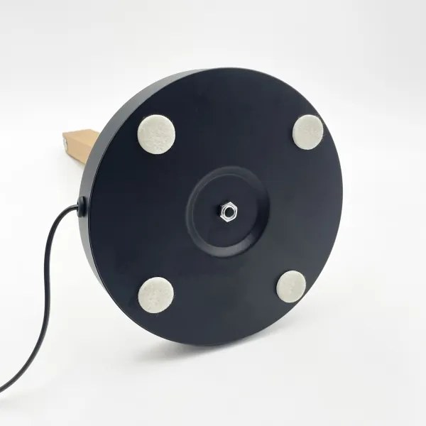 Lampă LED de birou VERDE LED/10W/230V 3000K stejar/negru