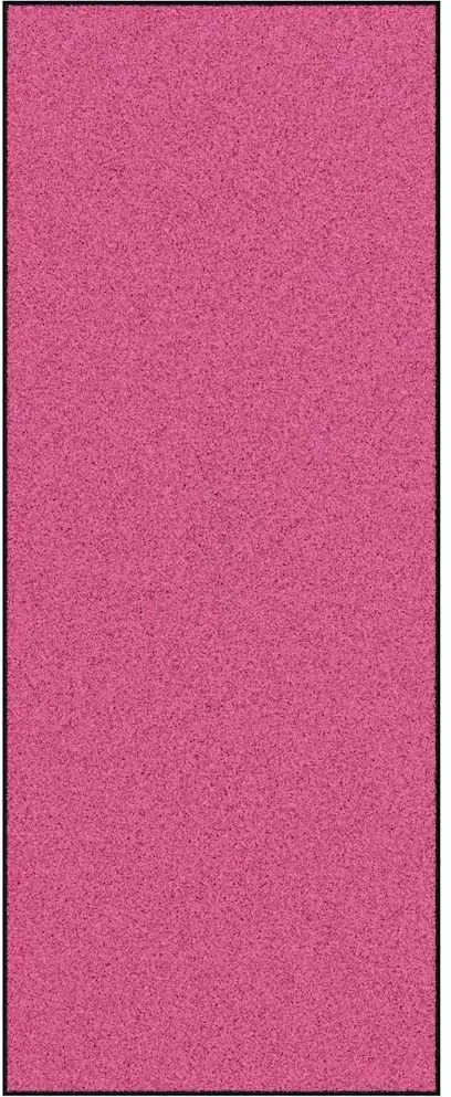 vidaXL Covoraș de intrare Roz și Negru 120 x 300 cm Poliamidă și PVC