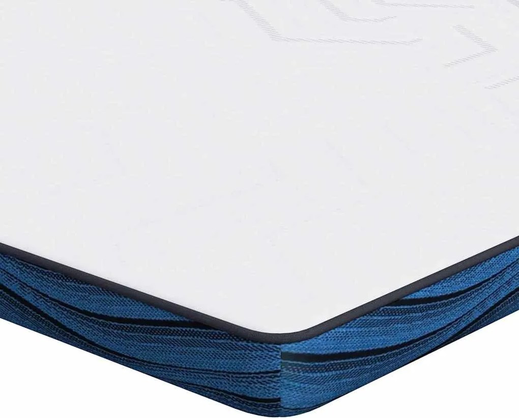 vidaXL Suport pentru saltea Alb 90 x 200 cm Material Jacquard