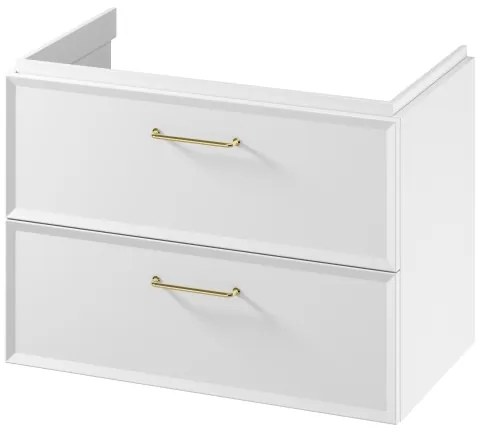 Cersanit S1021-004 - Dulap suspendat de baie pentru lavoar MILLE 80x45 cm, alb