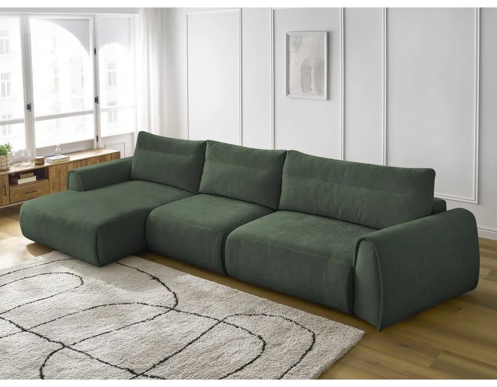 Colțar verde închis Aden – Bobochic Paris