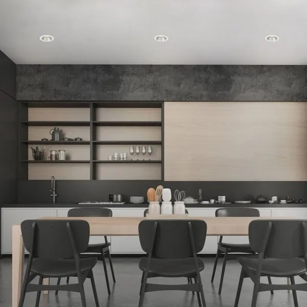 SET 3x corp de iluminat LED încastrat pentru baie Briloner 7041-036 LED/4,9W/230V alb