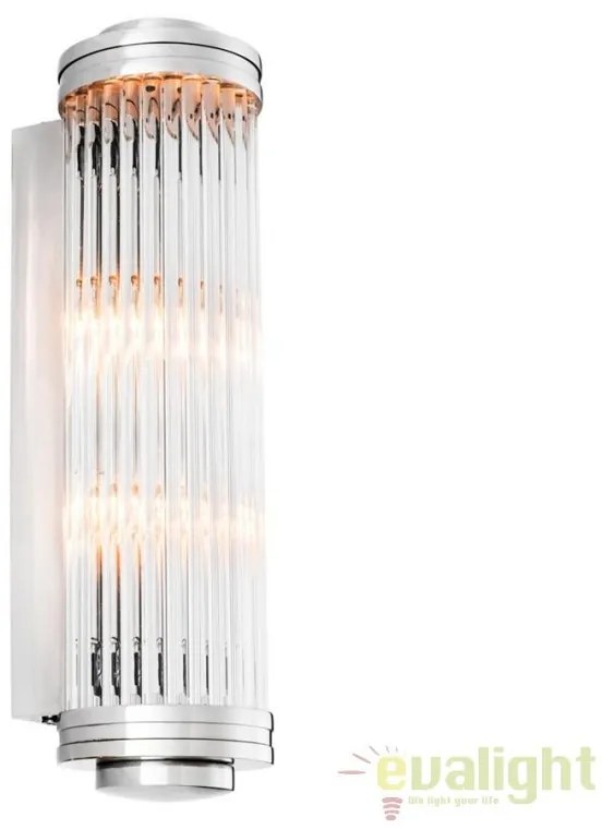 Aplica de perete design LUX Gascogne L nickel 110494 HZ