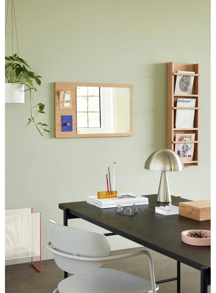 Oglindă de perete cu ramă din lemn 80x50 cm Split – Hübsch