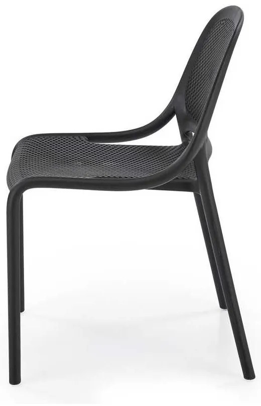 Scaun de bucătărie Adeline, negru
