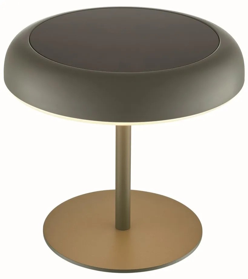 Lampa portabila solara, 3-step Moodmaker, protectie IP44, Elmer verde