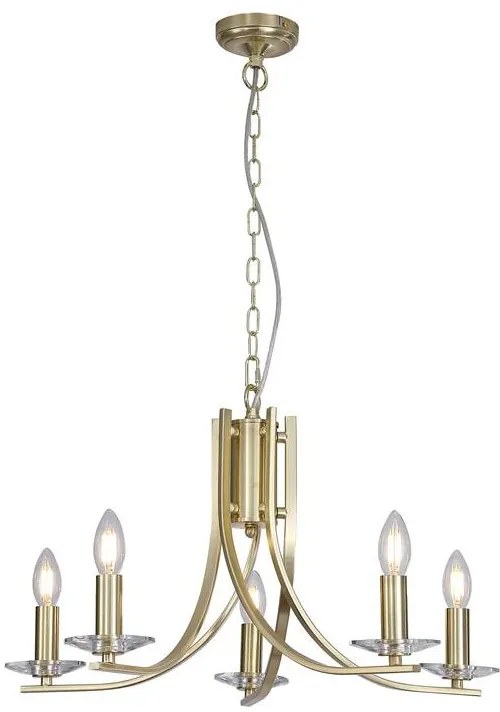 Candelabru stil elegant metal alama Ascona 5L