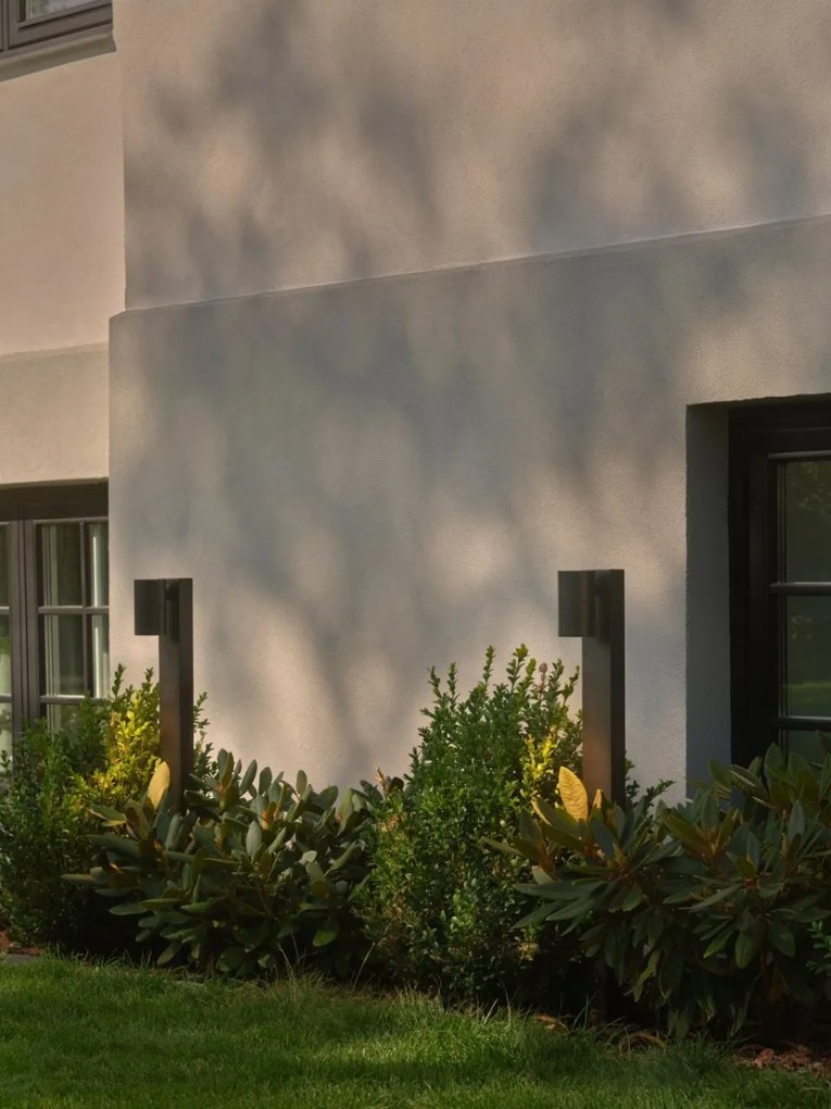 Stalp Iluminat Exterior, Protectie IP44, Tin 80 negru